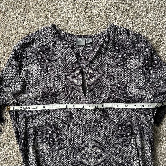 ASOS Printed Fringe Top - Picture 9 of 11